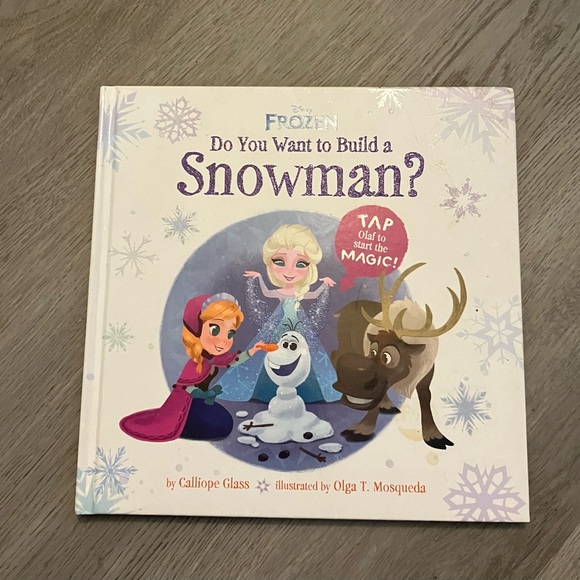 Disney Frozen Do You Want to Build a Snowman book - Picture 1 of 2